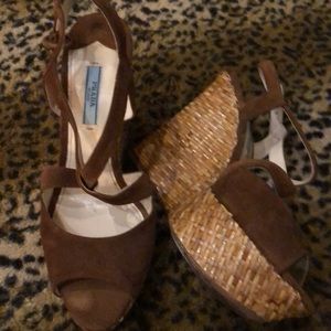 PRADA basket espadrilles.